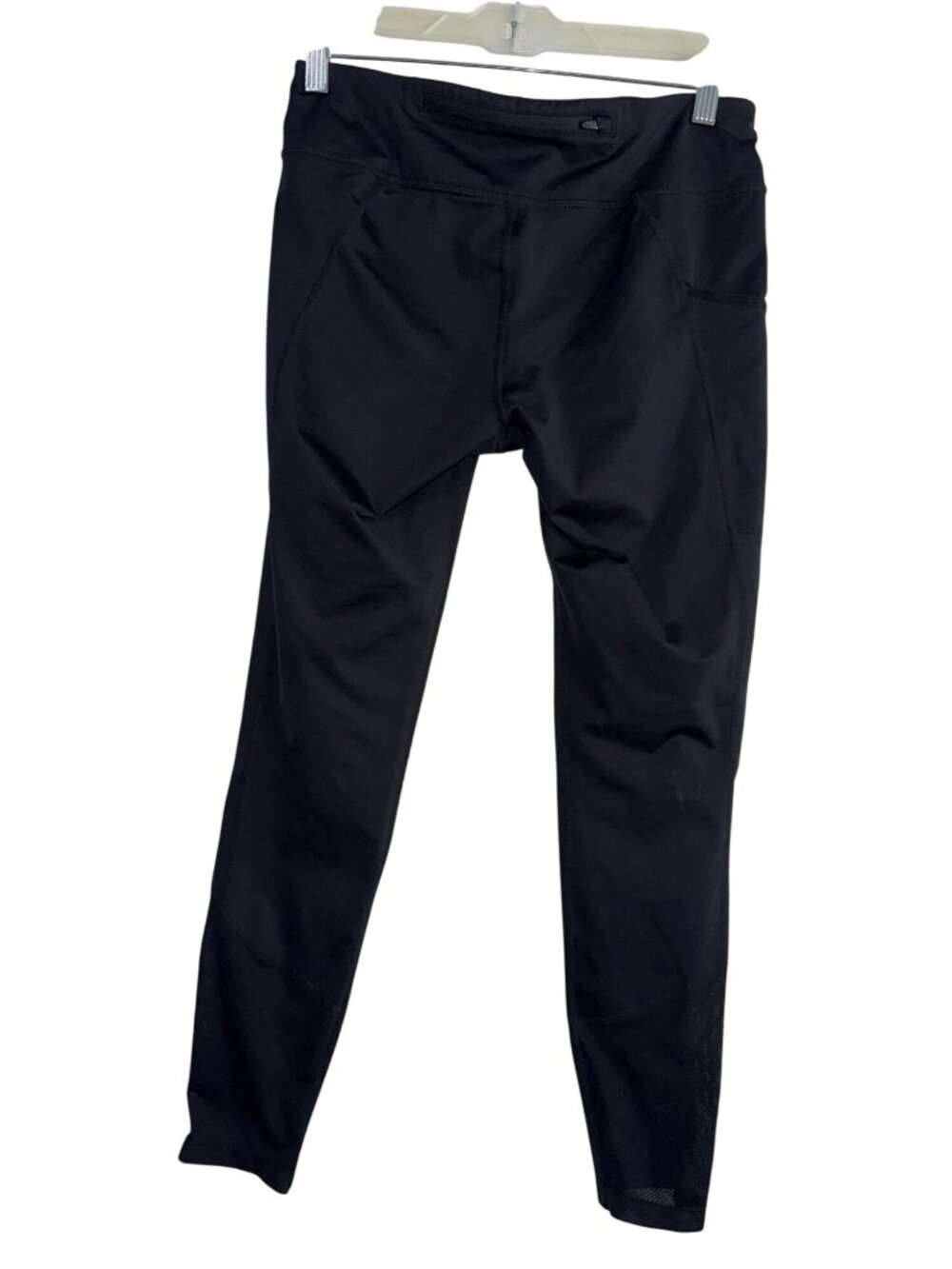 Nike Dri-Fit Black Activewear Leggings L Polyester/Spandex Mesh Panels Womens - Picture 7 of 12